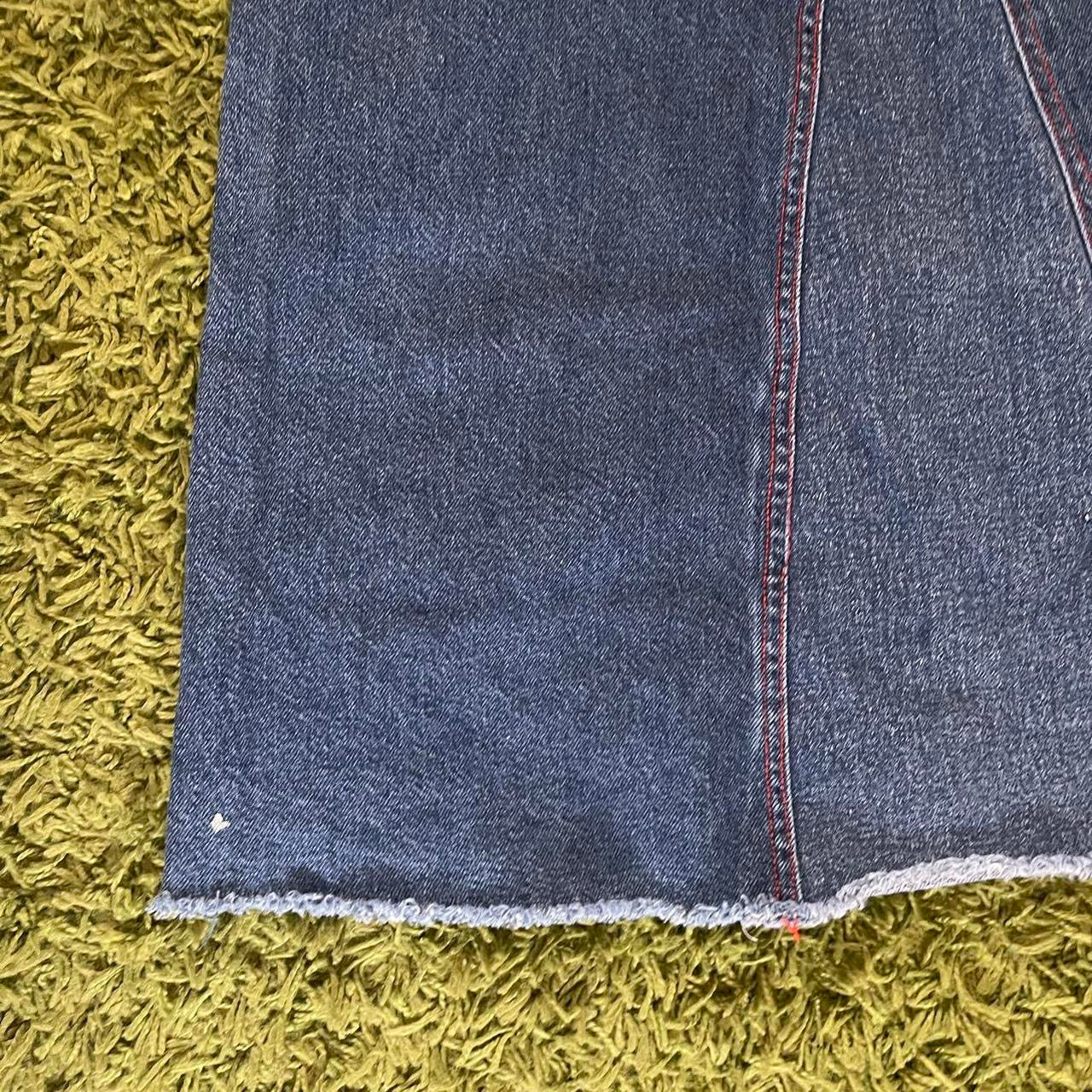 vintage whimsy 90s y2k TOMMY HILFIGER denim maxi skirt