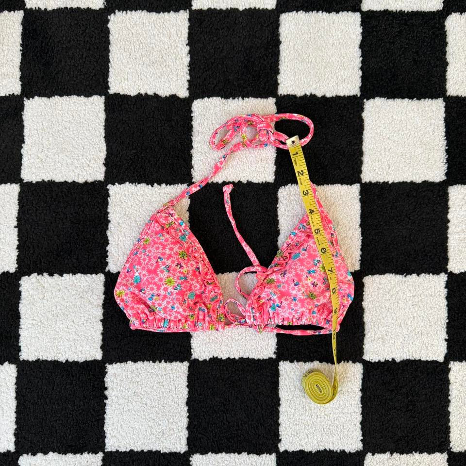 vintage whimsy 90s y2k swimsuit top