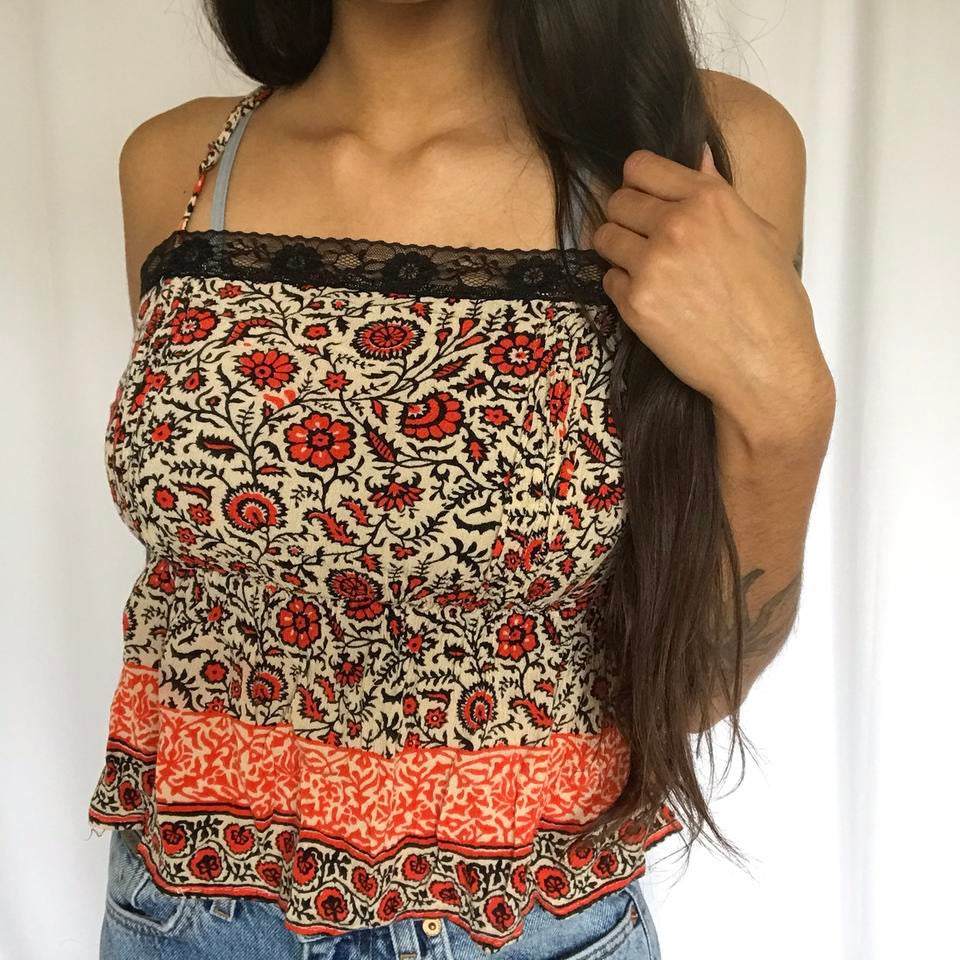 unique vintage whimsy 90s y2k cami top