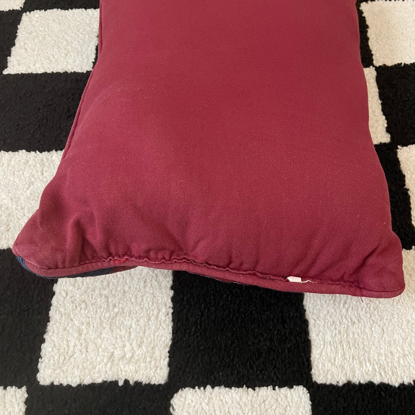 unique vintage whimsy 90s tapestry throw pillow