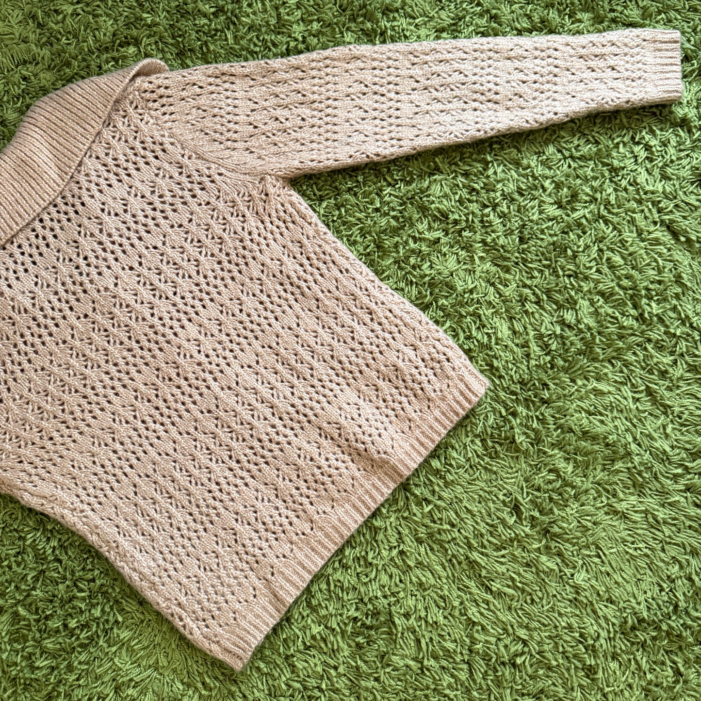 vintage whimsy 90s y2k knit cardigan sweater