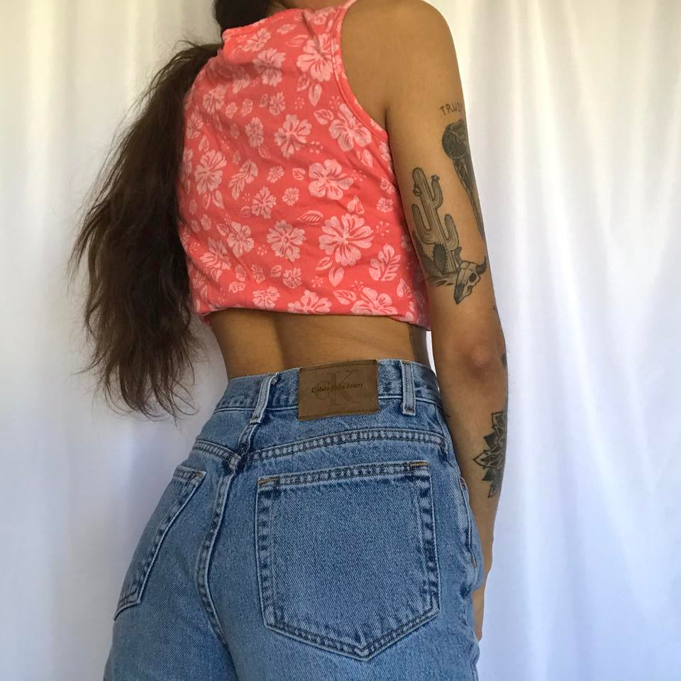 unique vintage whimsy 90s y2k tank top