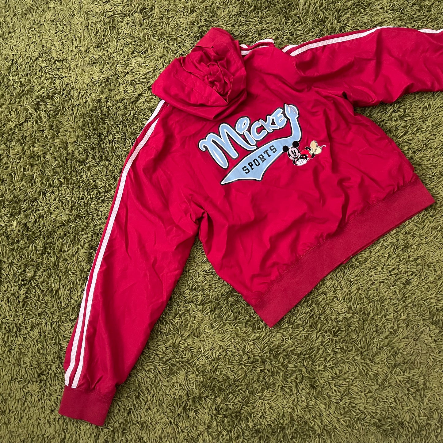 vintage whimsy 90s y2k DISNEY graphic zip up