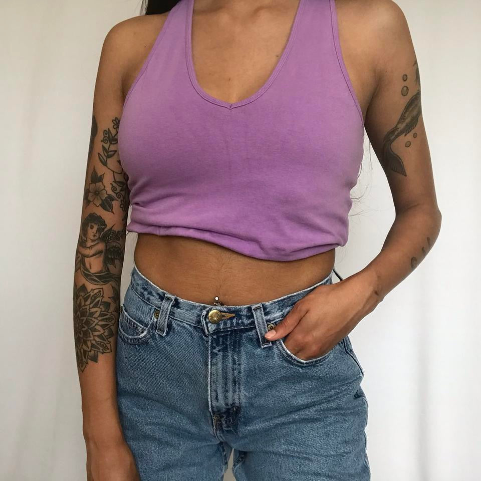 unique vintage whimsy 90s y2k MODA INTERNATIONAL tank top