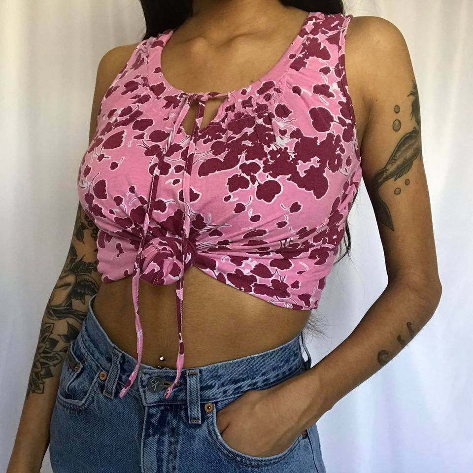 unique vintage whimsy 90s y2k tank top