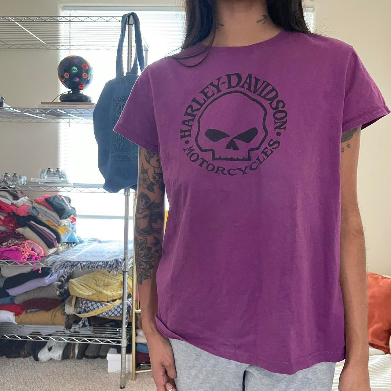 vintage 90s y2k HARLEY DAVIDSON graphic t shirt