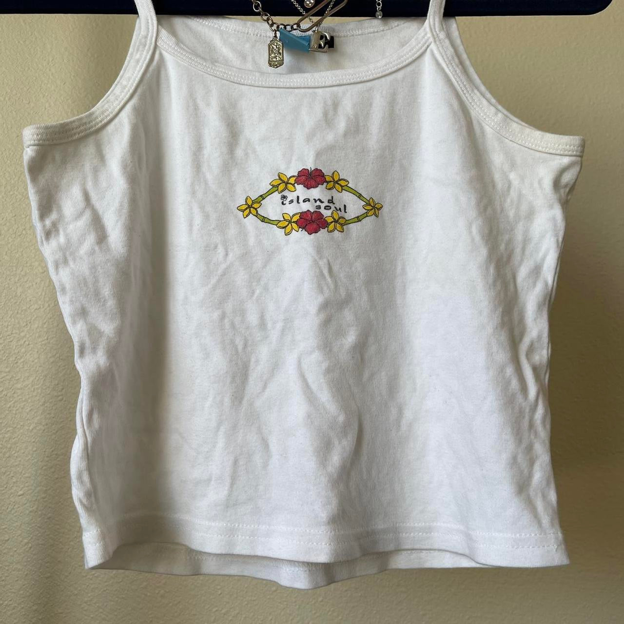 vintage whimsy 90s y2k graphic tank top