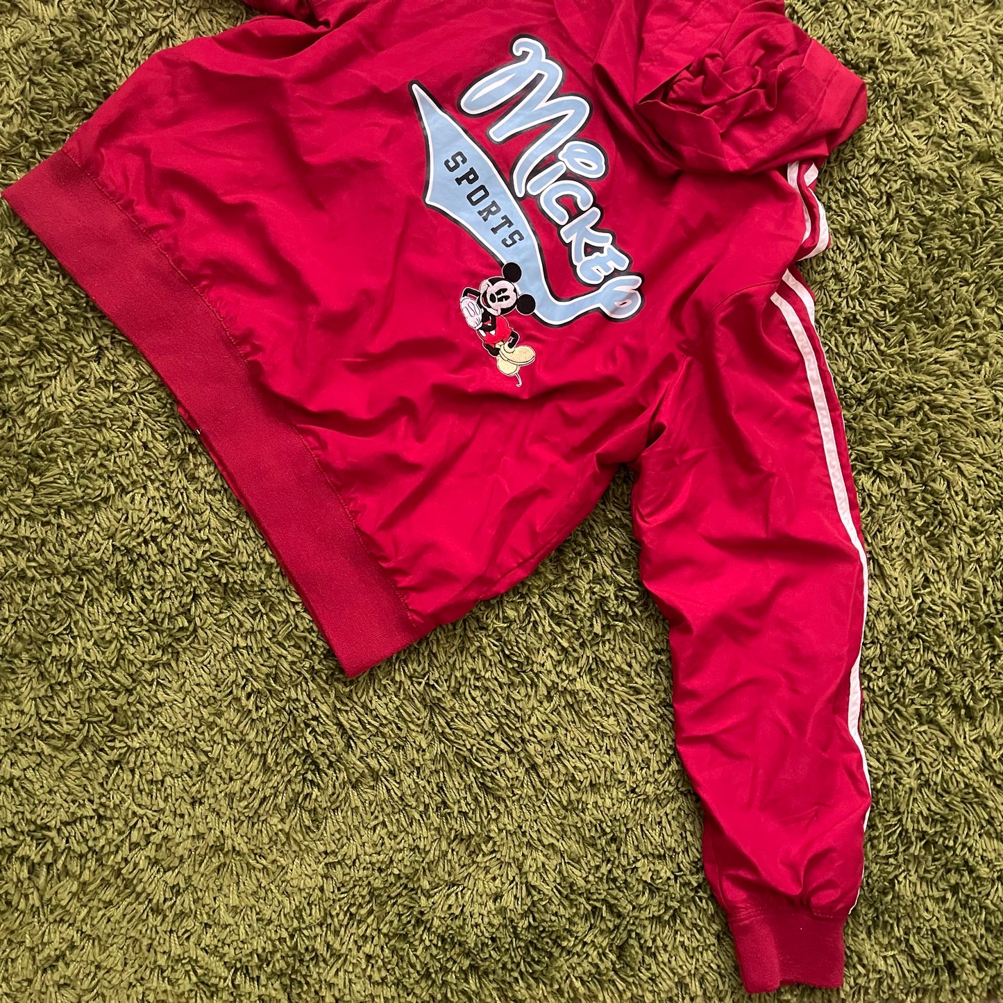 vintage whimsy 90s y2k DISNEY graphic zip up