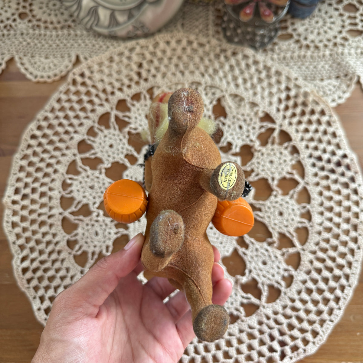 unique vintage whimsical folk art figure collectable trinket