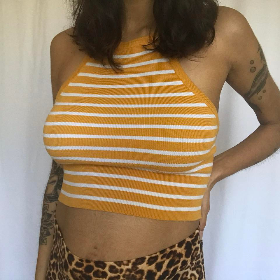 vintage whimsy 90s y2k halter top