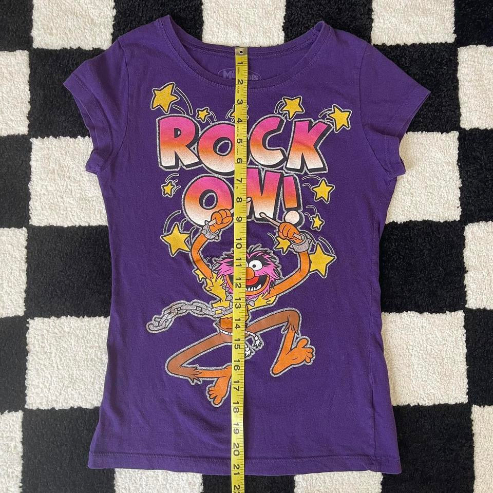 unique vintage whimsy 90s y2k THE MUPPETS graphic baby tee