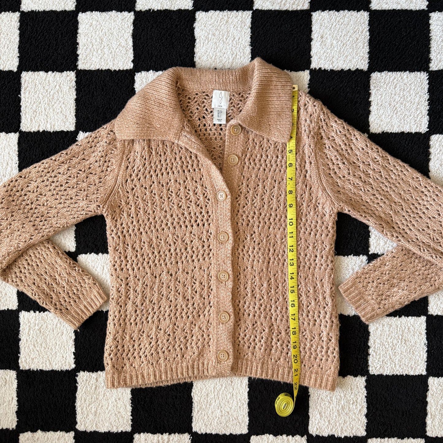 vintage whimsy 90s y2k knit cardigan sweater
