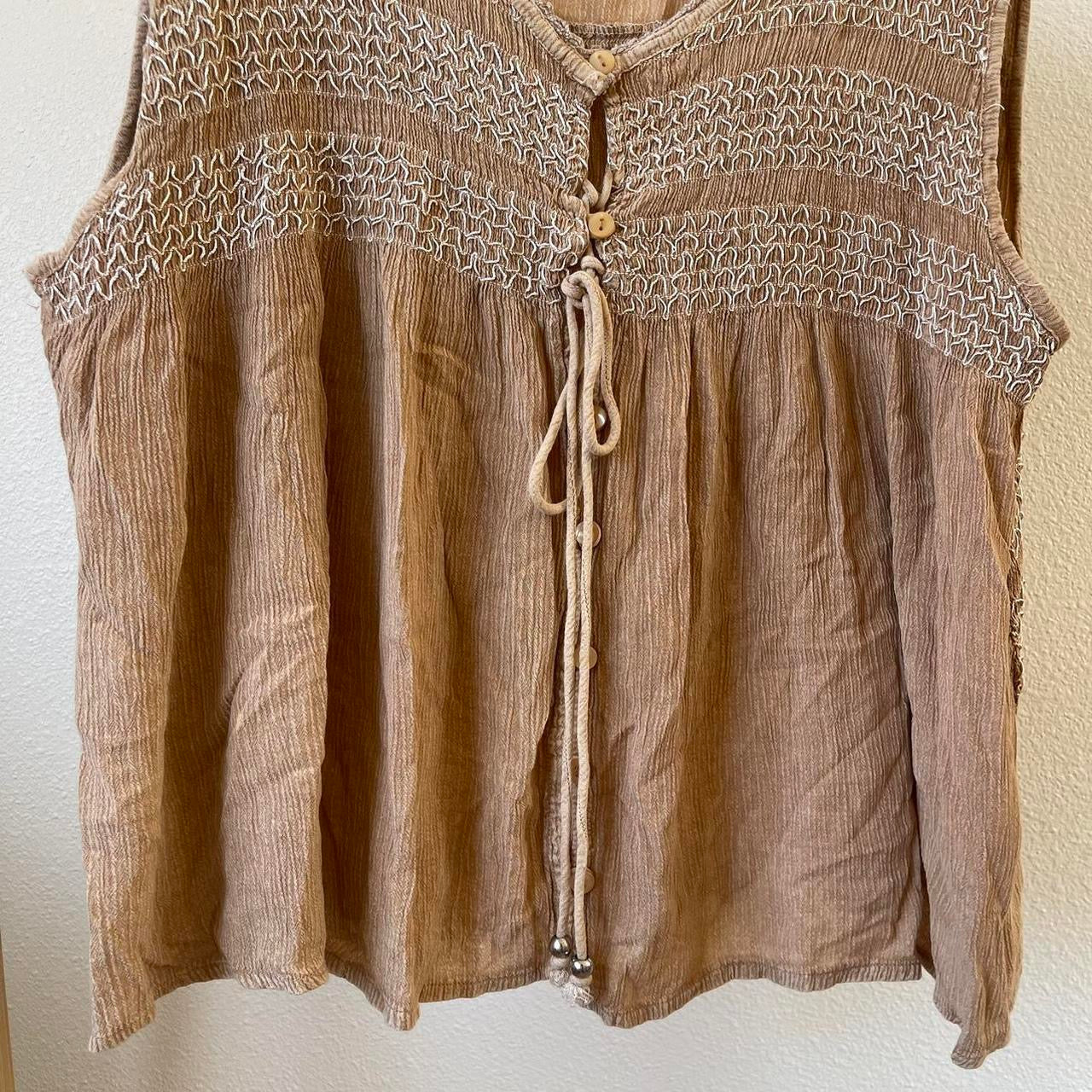 unique vintage whimsy 90s y2k babydoll top