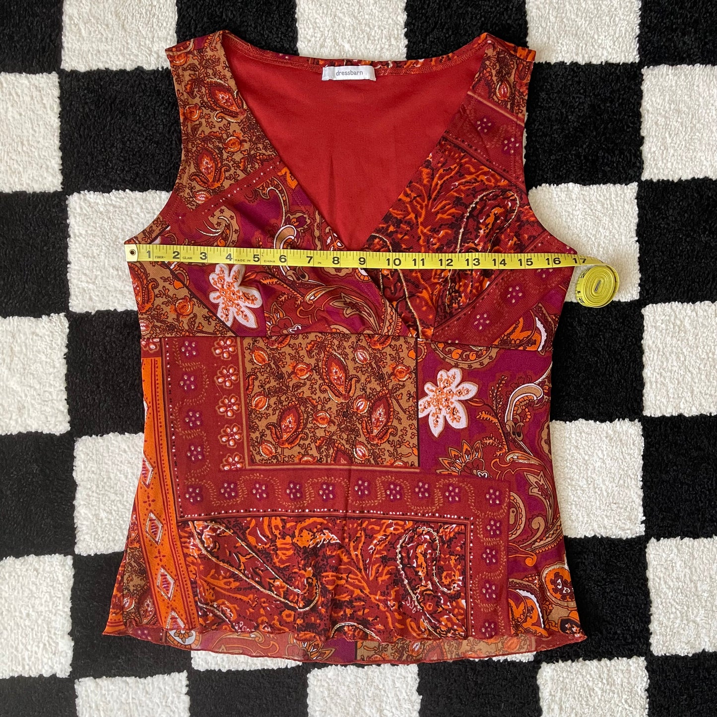 unique vintage whimsy 90s y2k tank top