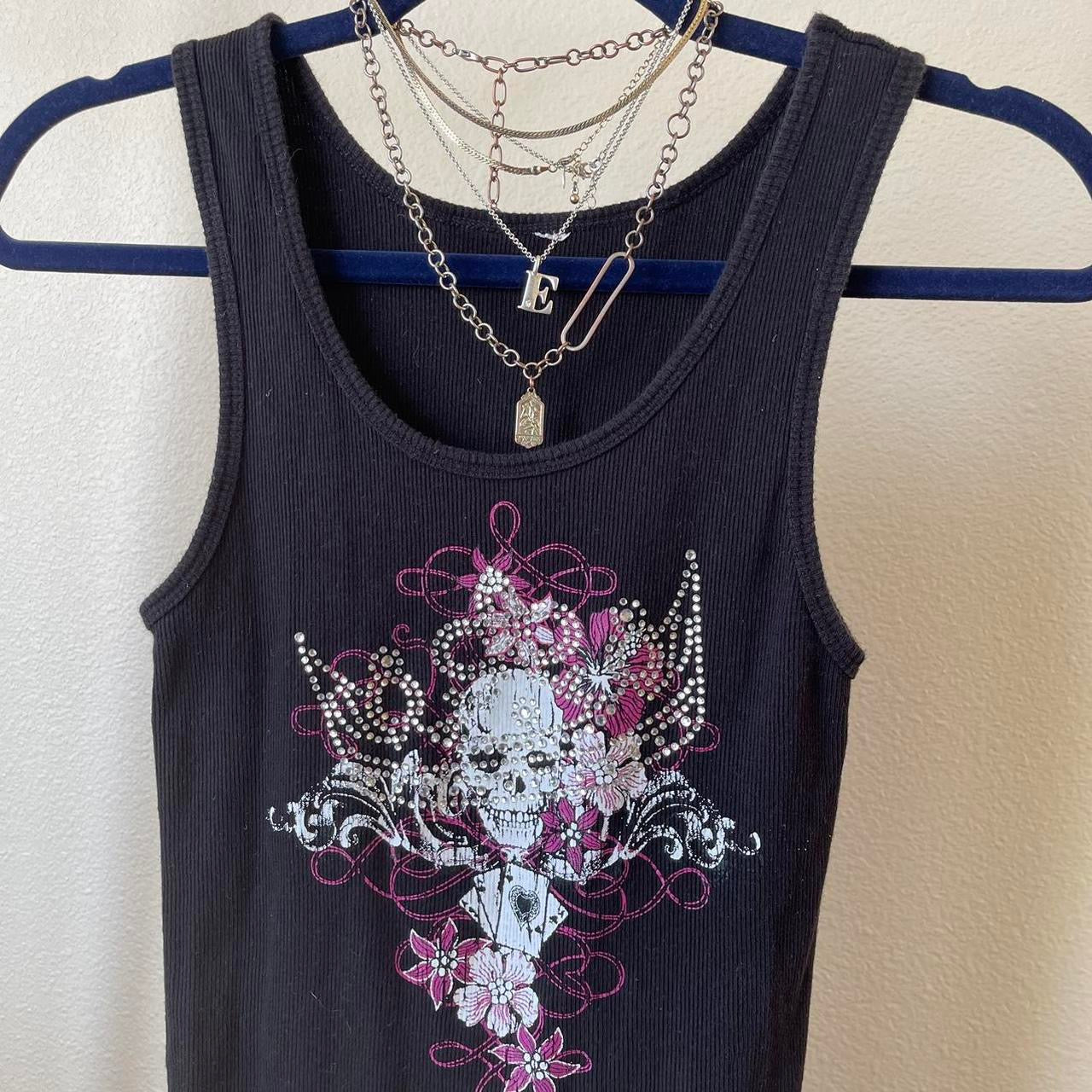 unique vintage whimsy 90s y2k graphic tank top