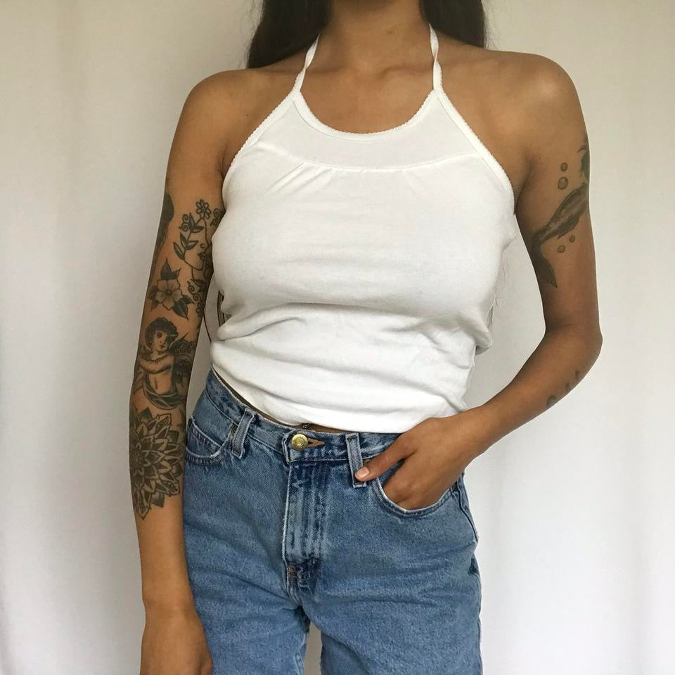 unique vintage whimsy 90s y2k halter top