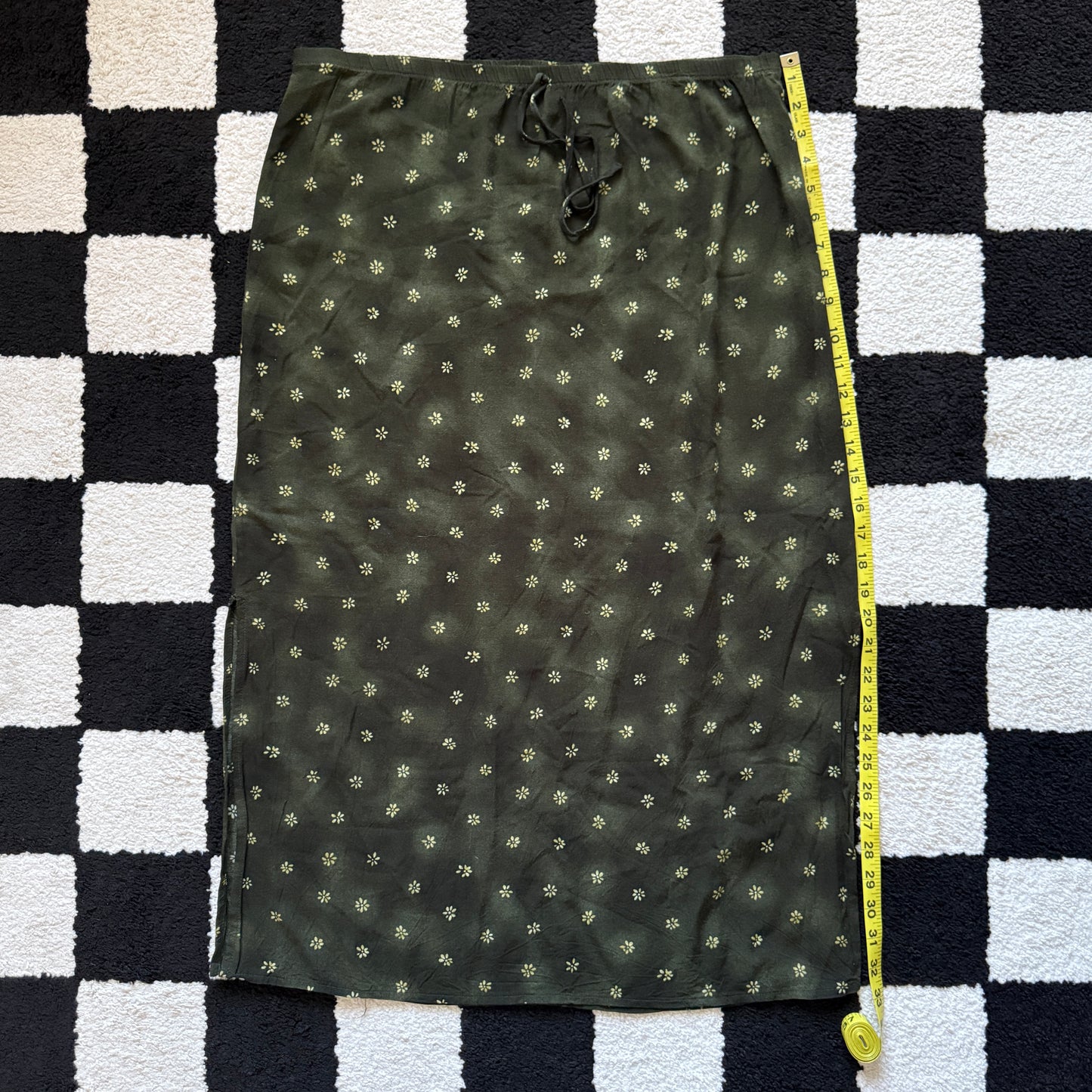 unique vintage whimsy 90s y2k BOBBIE BROOKS maxi skirt