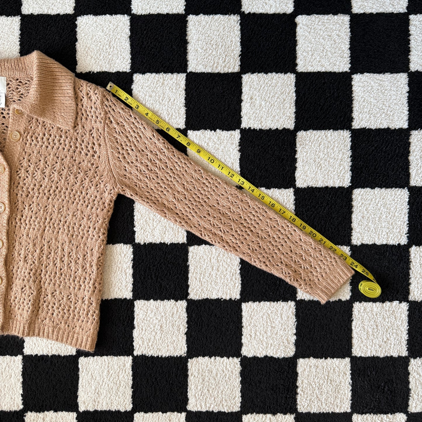 vintage whimsy 90s y2k knit cardigan sweater