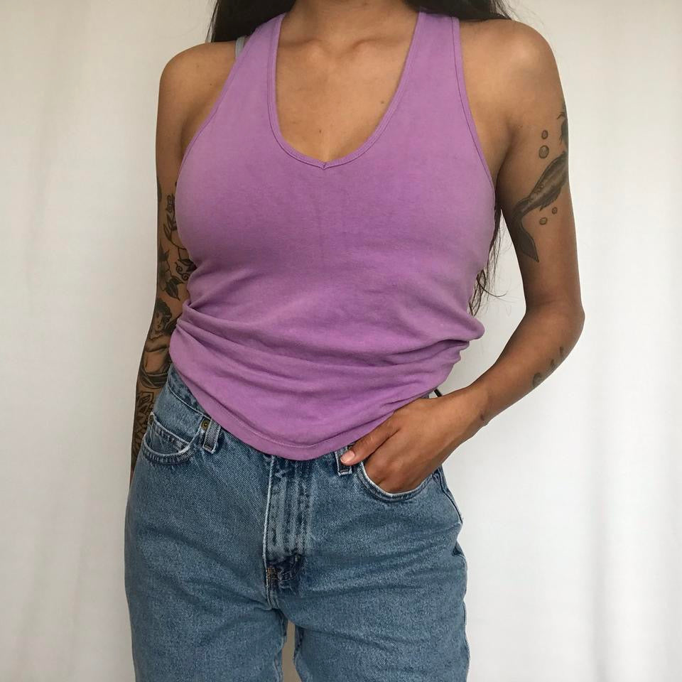 unique vintage whimsy 90s y2k MODA INTERNATIONAL tank top