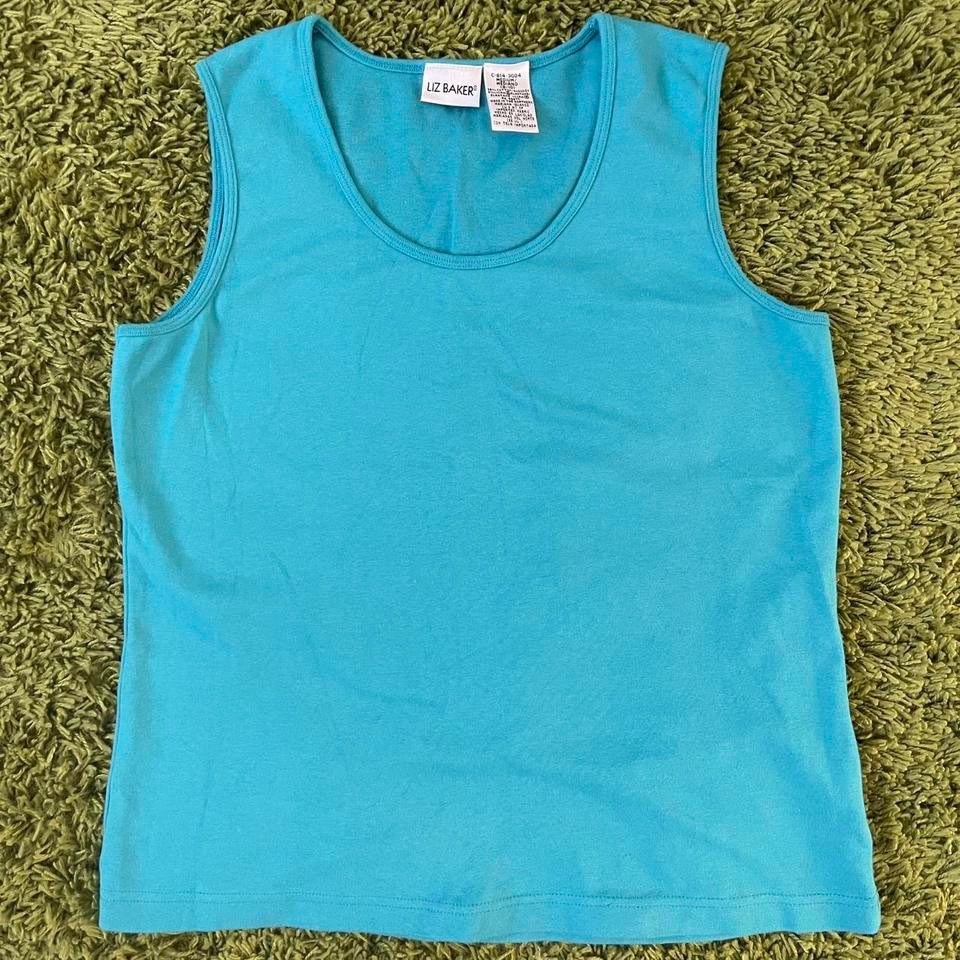 vintage whimsy 90s y2k LIZ BAKER tank top