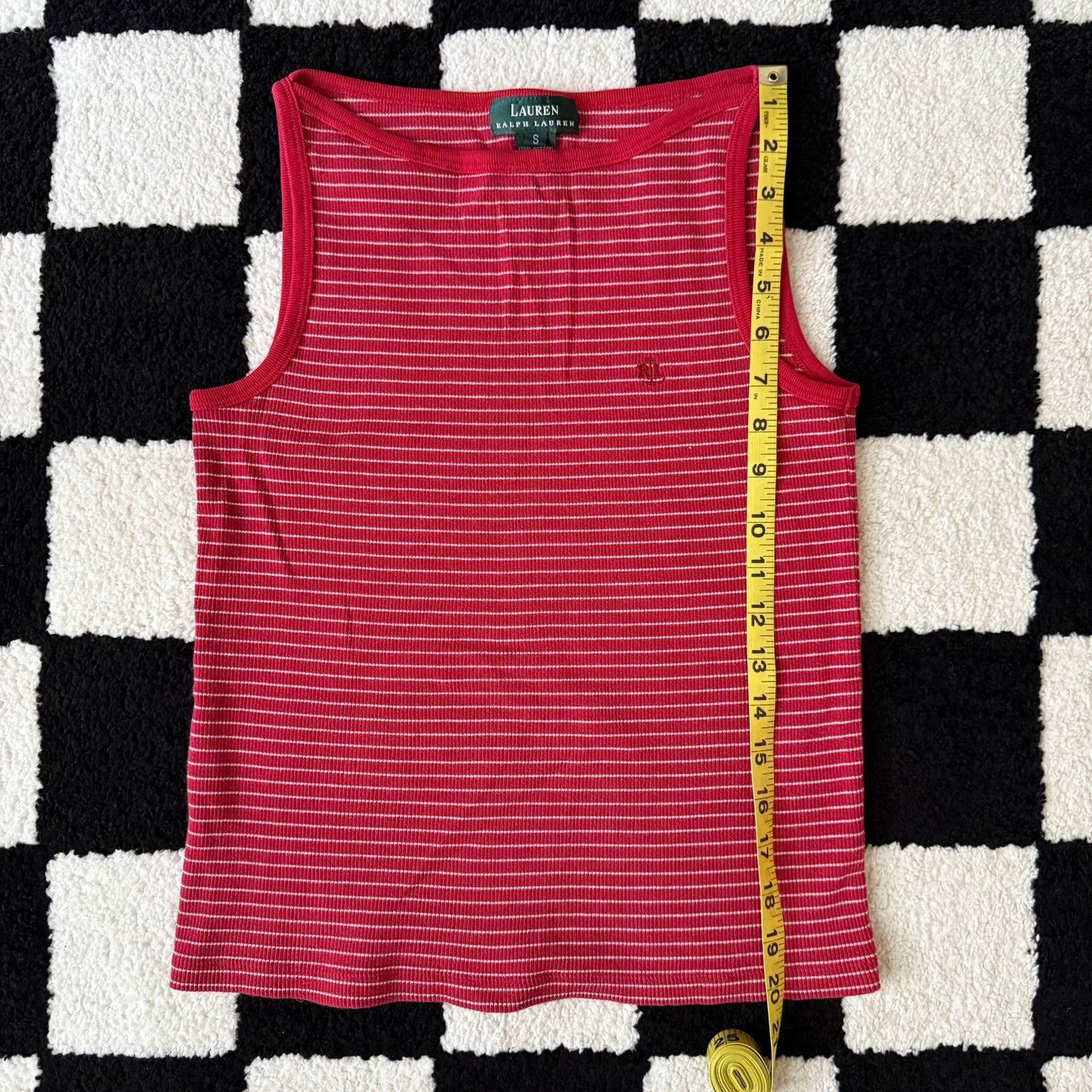 vintage whimsy 90s y2k RALPH LAUREN tank top
