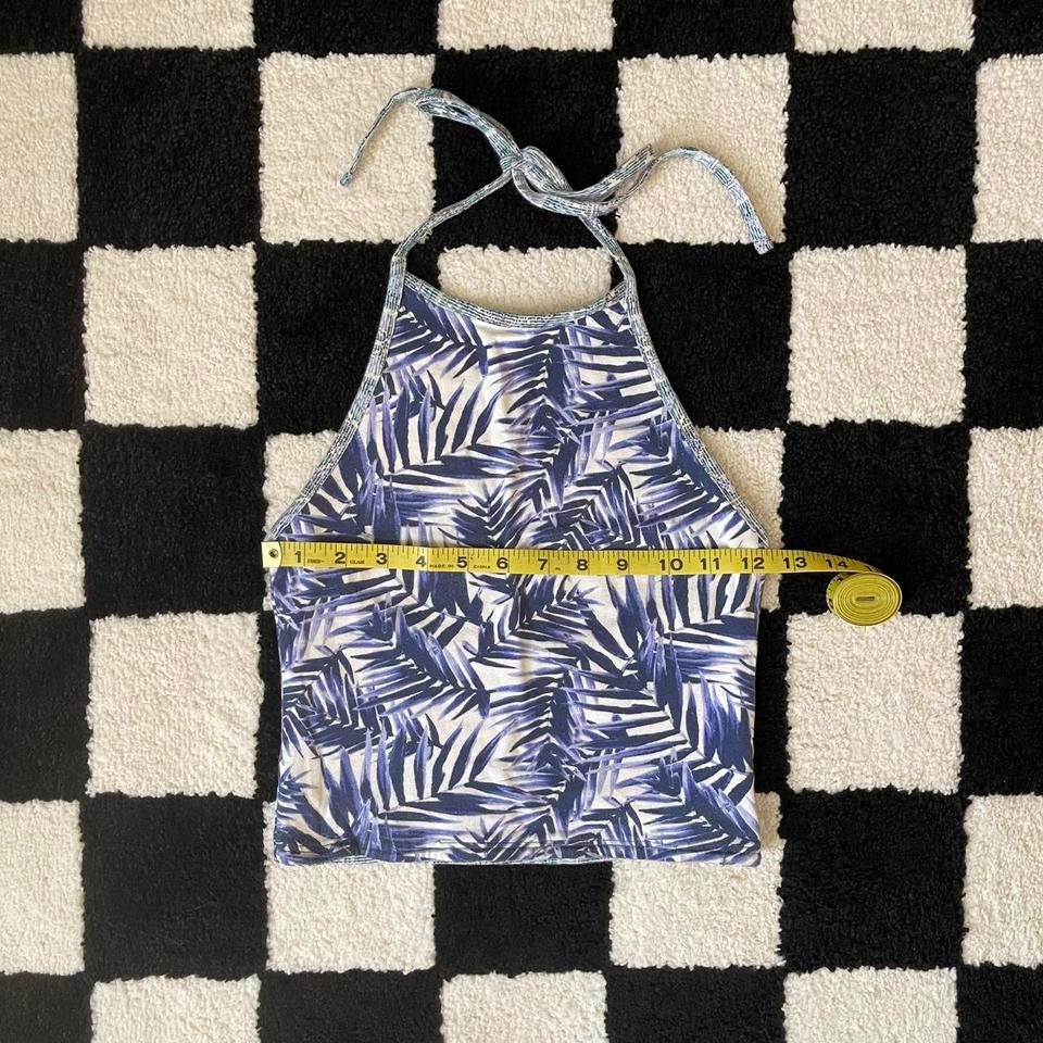 handmade unique vintage whimsy 90s y2k halter top