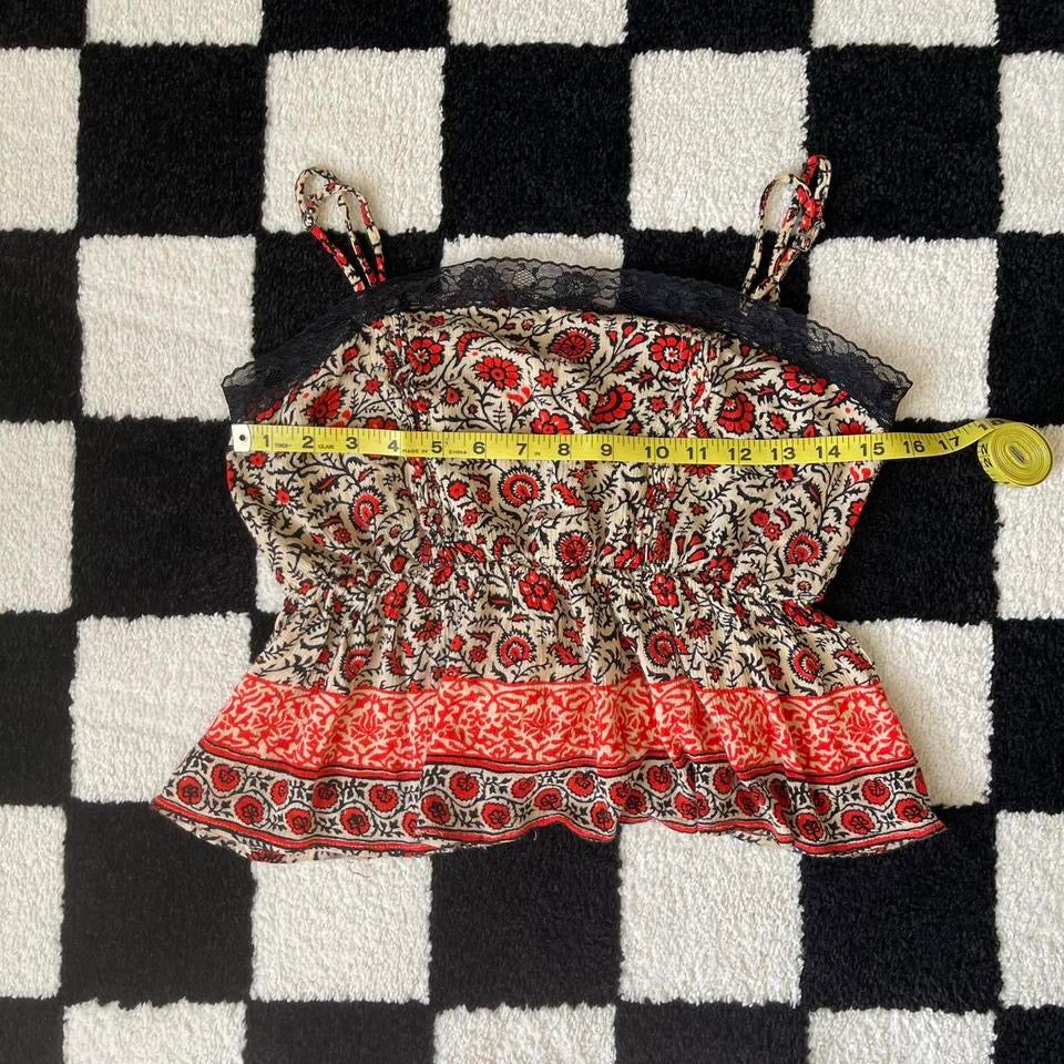 unique vintage whimsy 90s y2k cami top