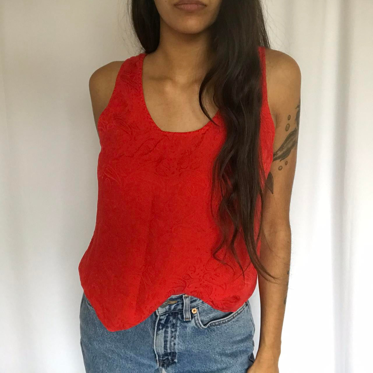 vintage whimsy 90s y2k tank top