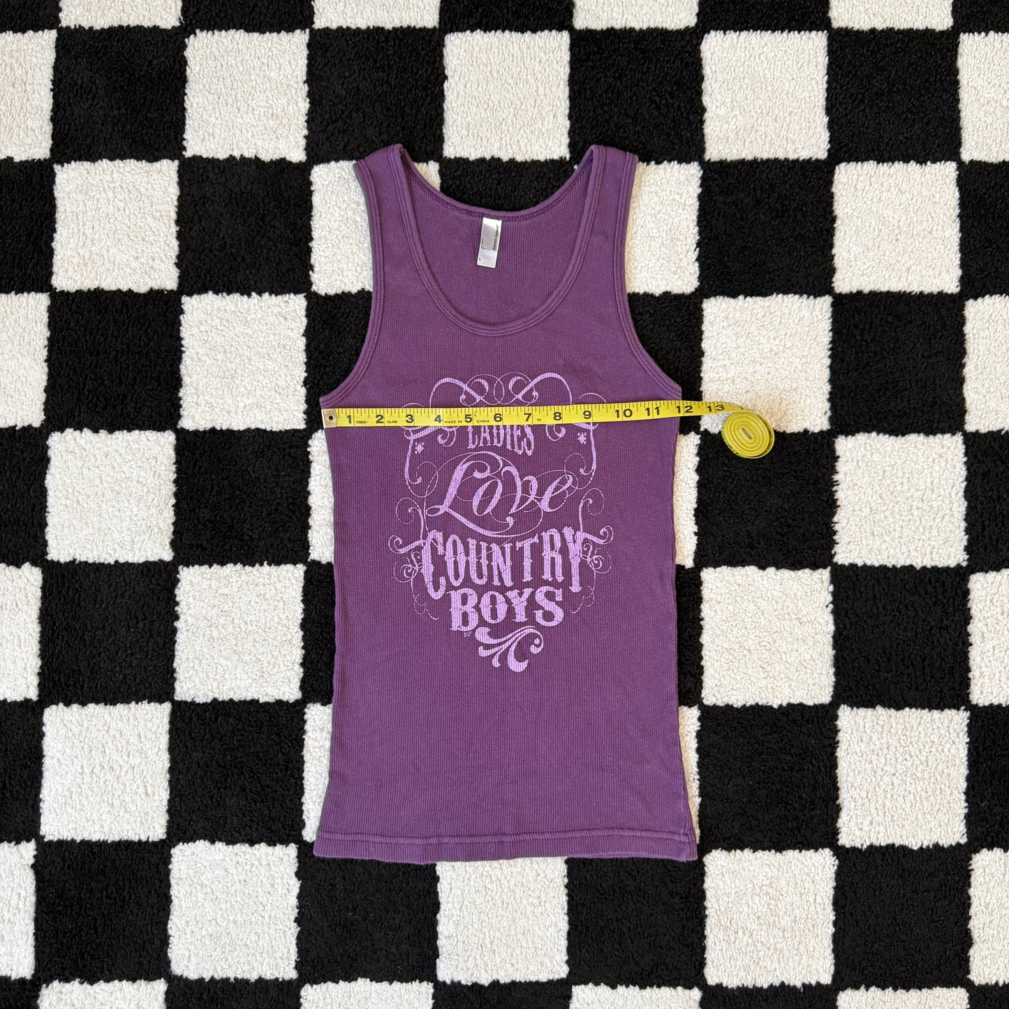 vintage whimsy 90s y2k graphic tank top