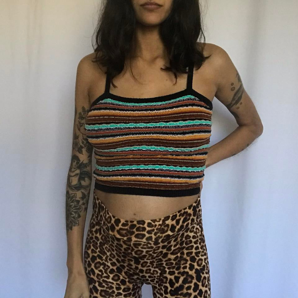 whimsy 90s y2k FOREVER 21 knit cami top