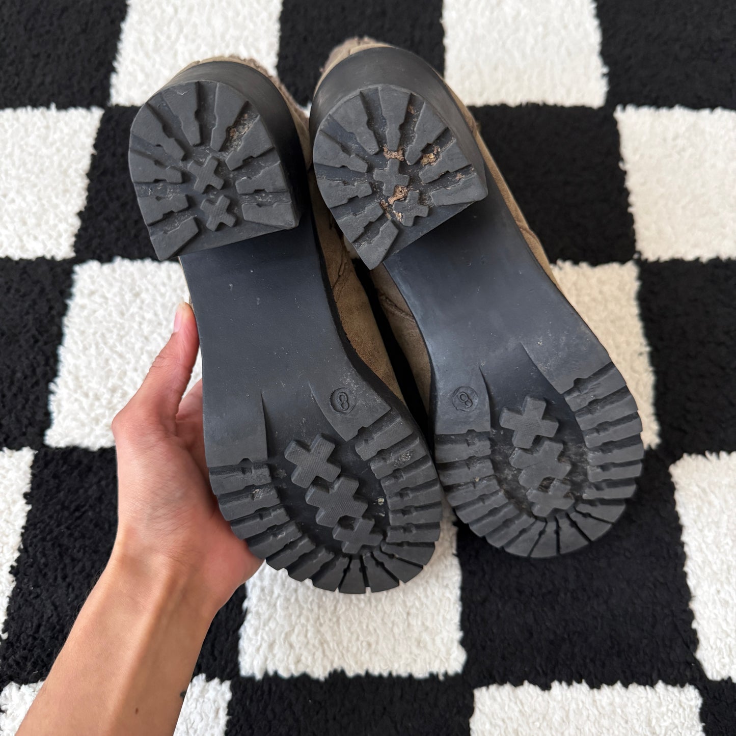 vintage whimsical 90s y2k chunky platform boots