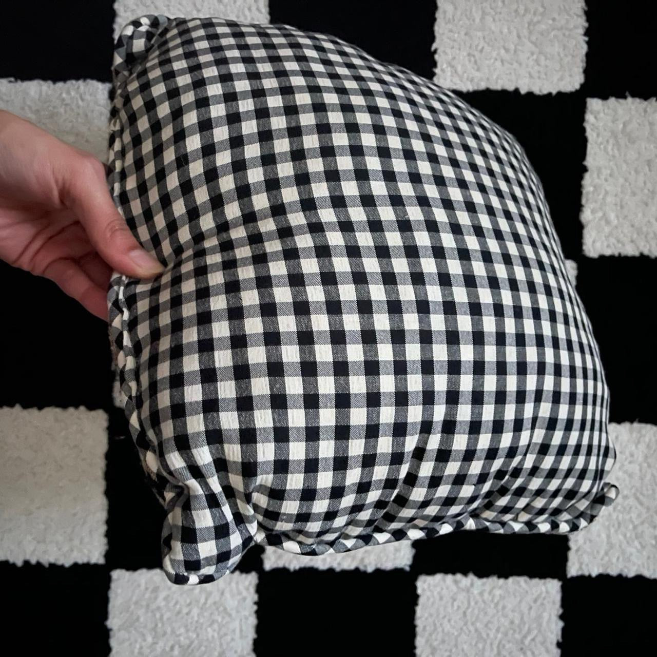 vintage whimsy 90s tapestry throw pillow