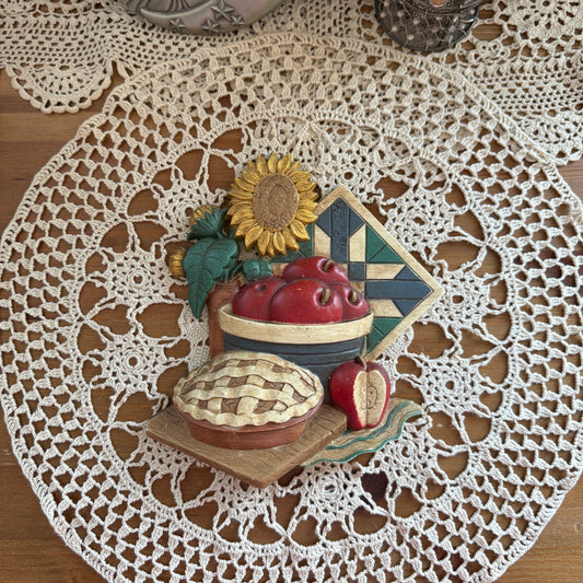 unique vintage whimsical folk art collectable wall decor