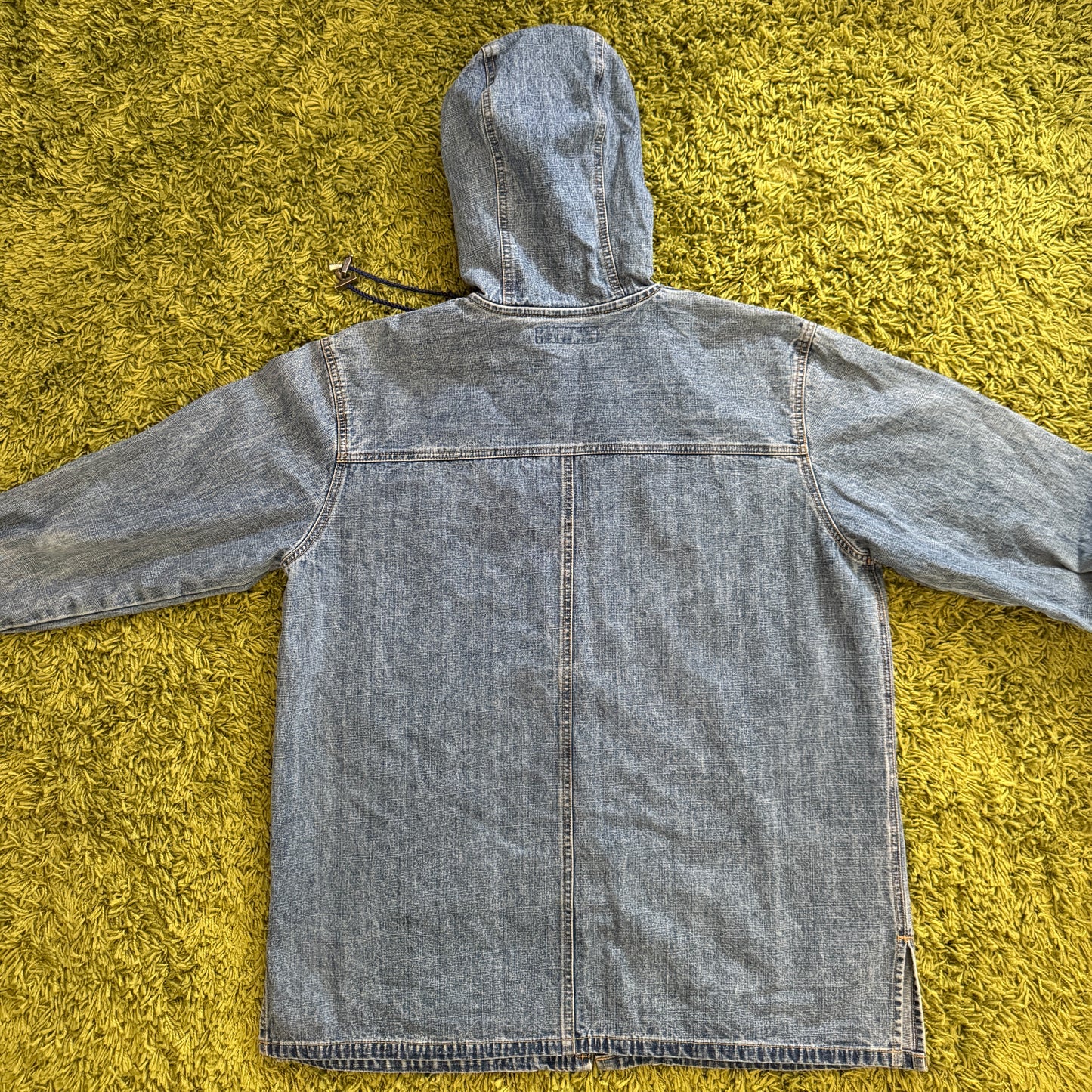 unique vintage whimsy 90s y2k L.A. BLUES denim jacket