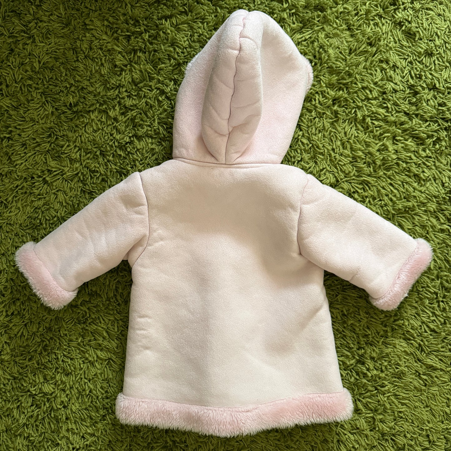 unique vintage whimsical 90s y2k velour coat (INFANT)