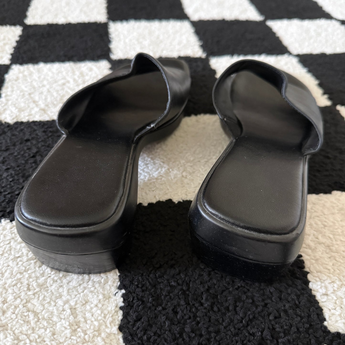 unique vintage whimsical 90s y2k chunky mule sandals