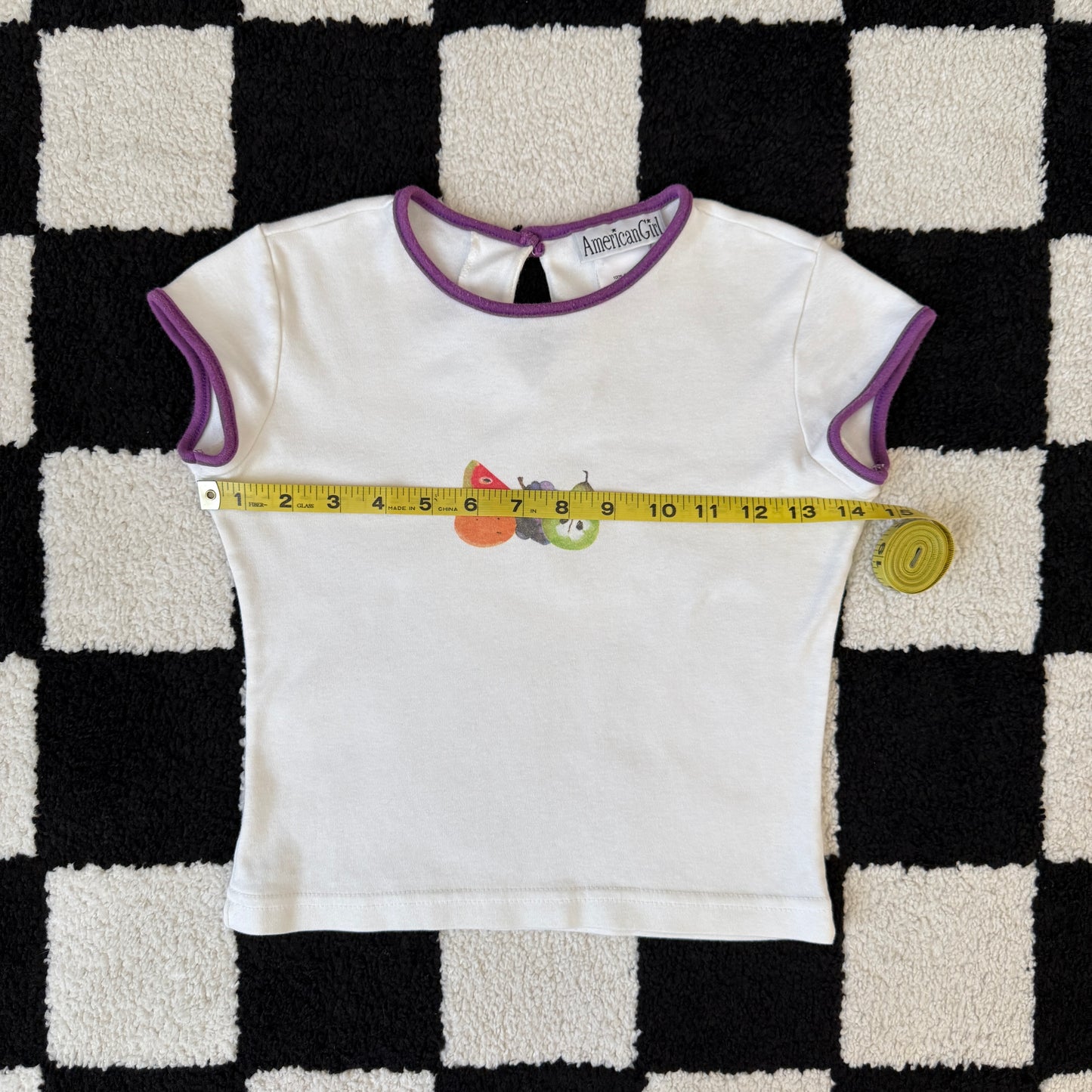 unique vintage whimsy 90s y2k graphic baby tee