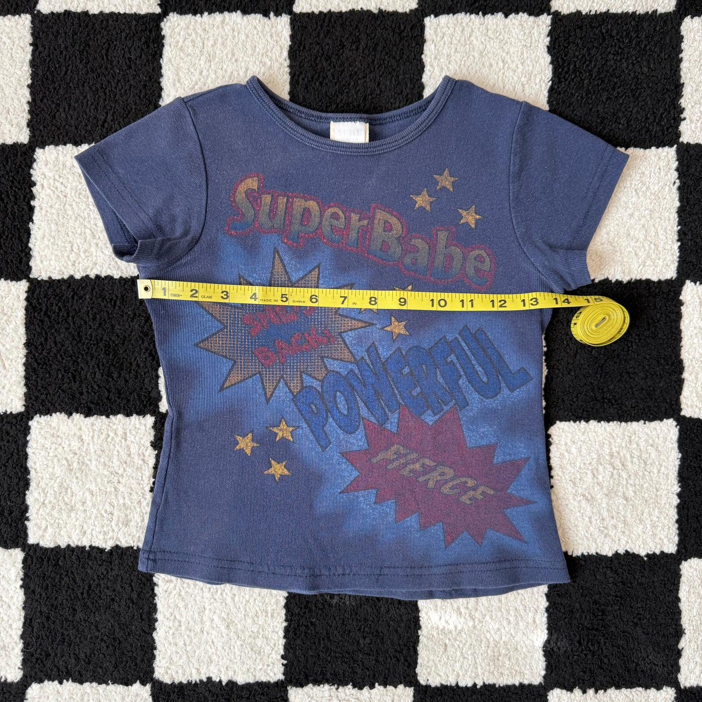 unique vintage whimsical celestial 90s y2k graphic baby tee