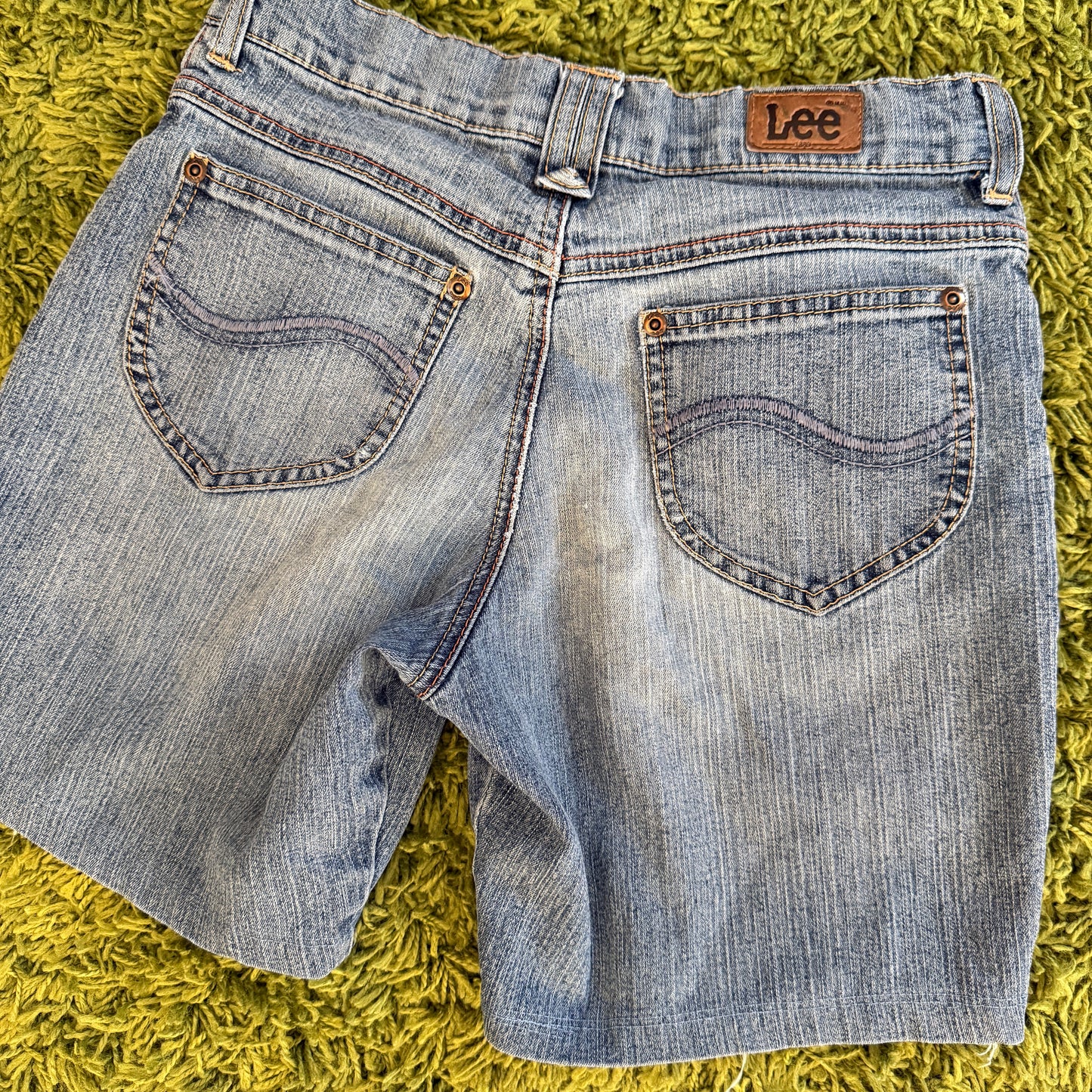 vintage whimsy 90s y2k LEE denim bermuda shorts