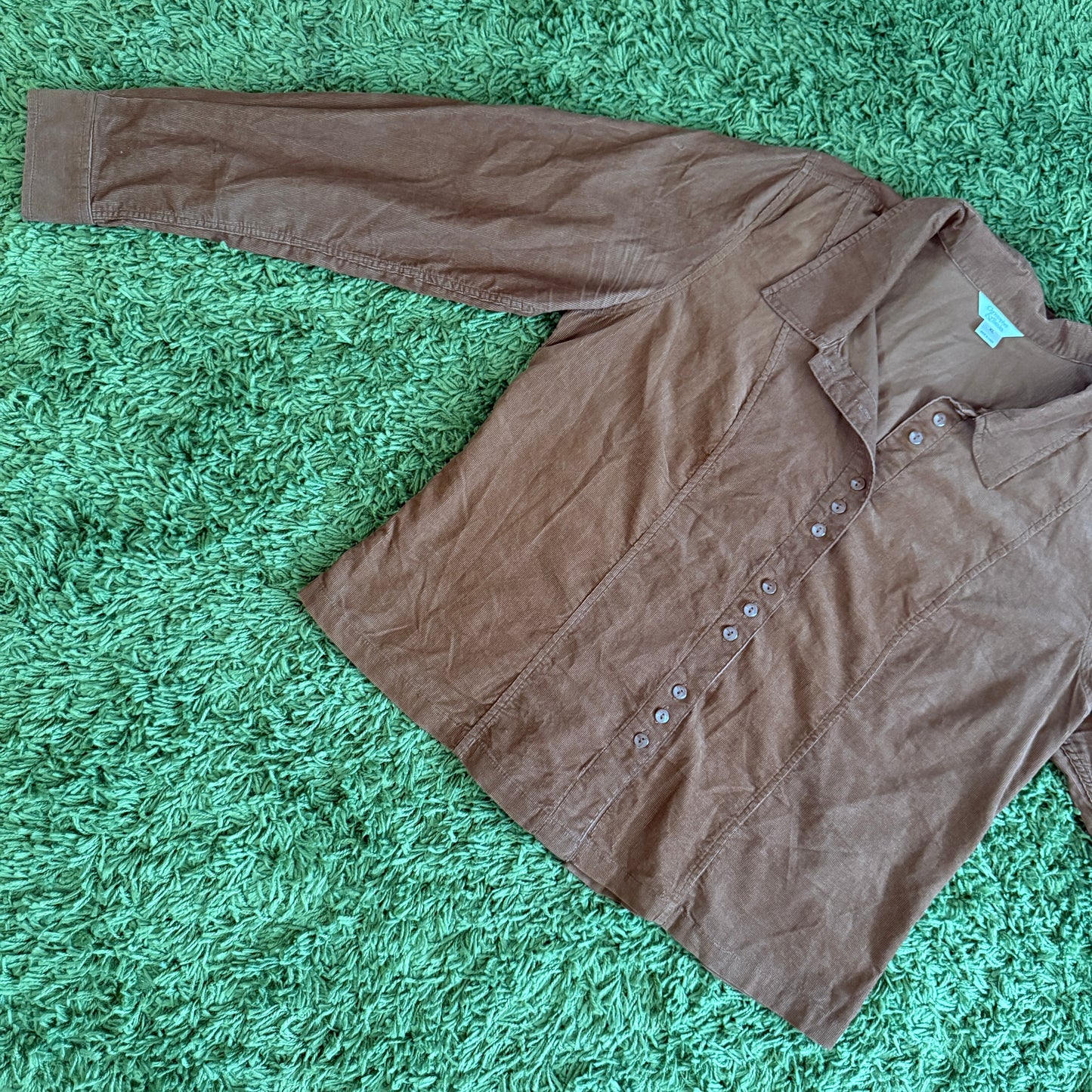 vintage whimsy 90s y2k CHRISTOPHER & BANKS button up top
