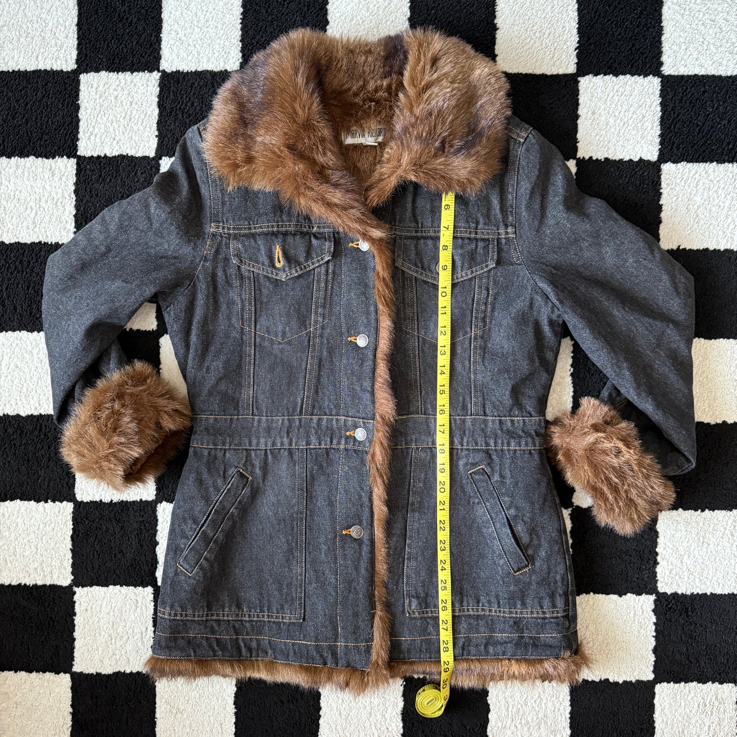 vintage whimsy 90s y2k MARVIN RICHARDS penny lane coat