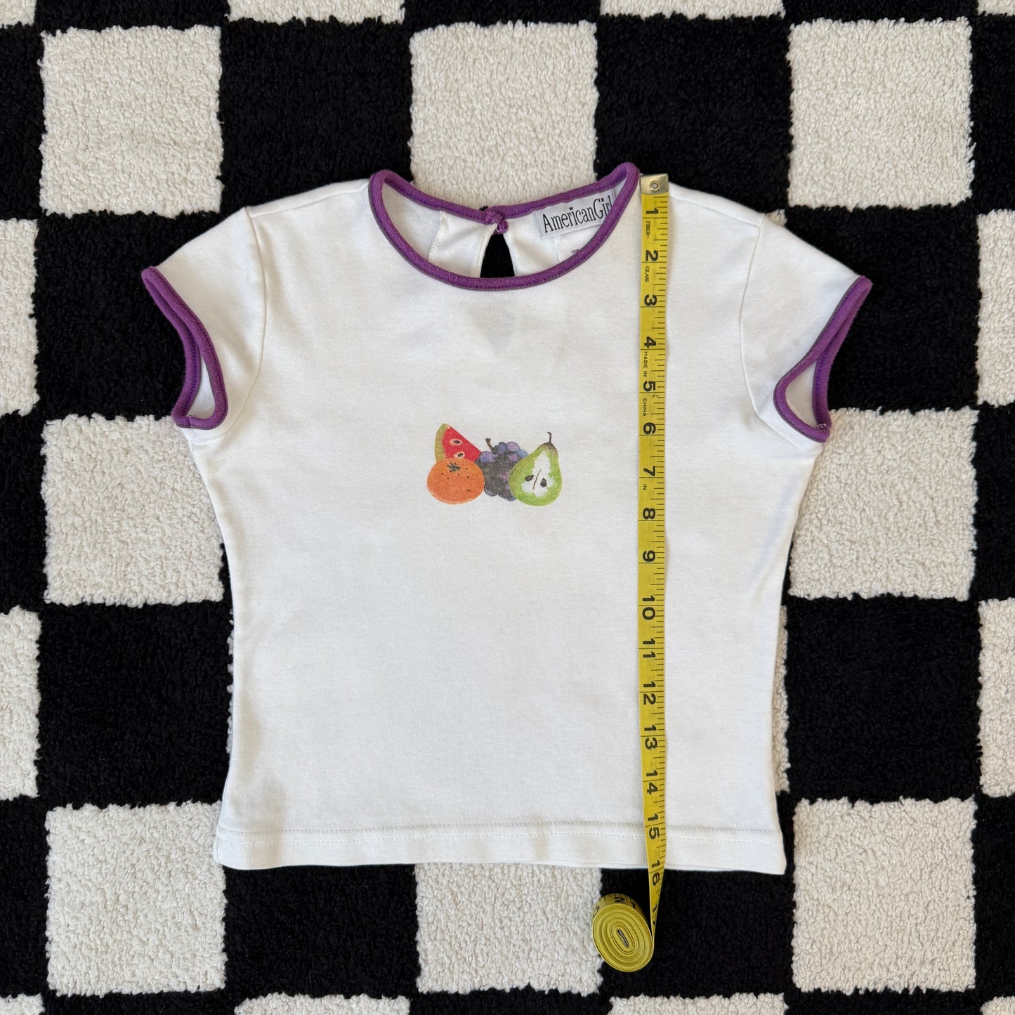unique vintage whimsy 90s y2k graphic baby tee