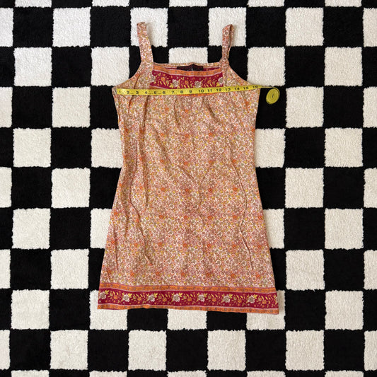 vintage whimsy y2k grunge midi dress