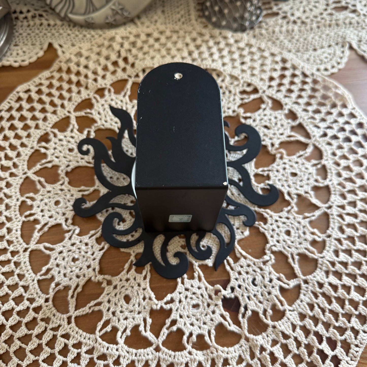 unique vintage whimsical celestial sun candle holder collectable