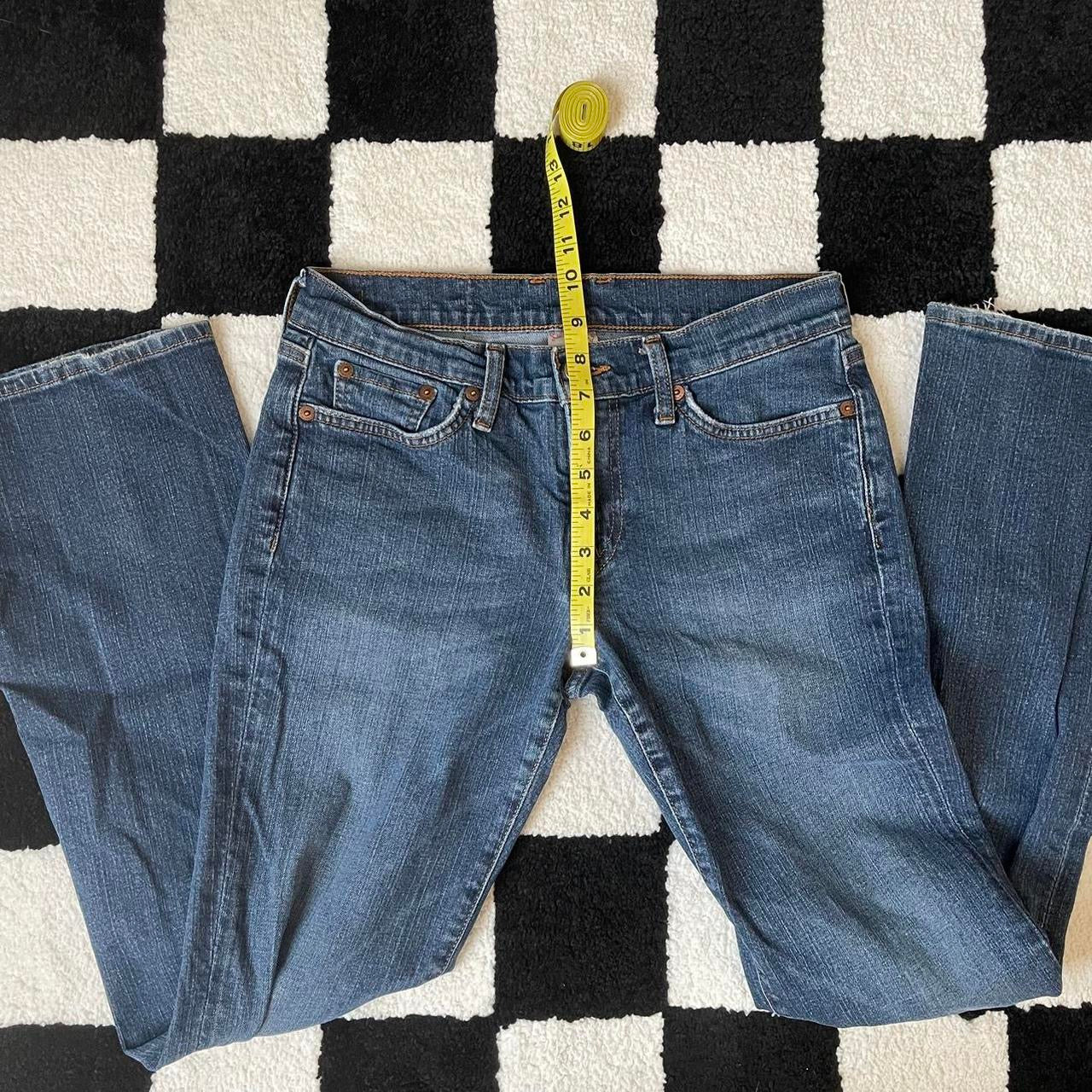 low rise lucky brand y2k denim pants