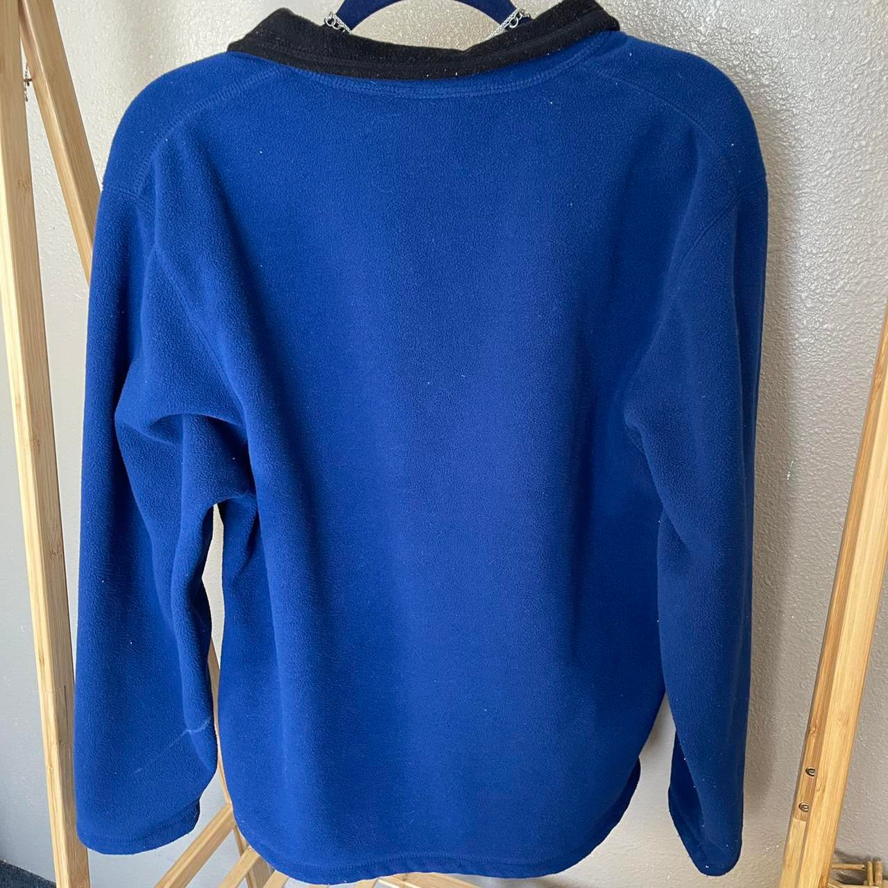 fleece half zip sweater