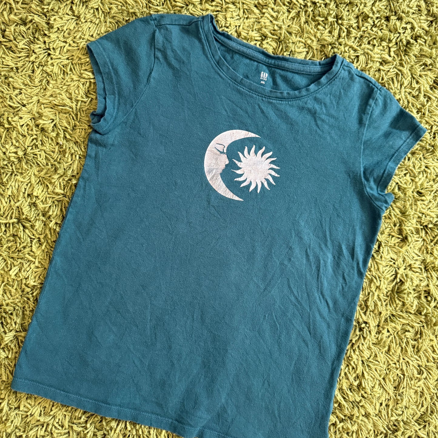 vintage whimsy celestial 90s y2k graphic baby tee