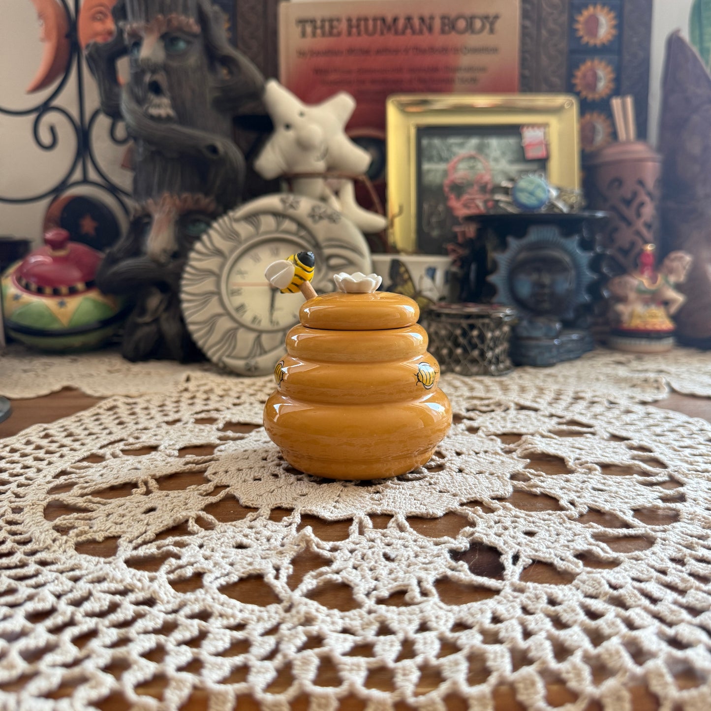 unique vintage whimsical trinket collectable jar
