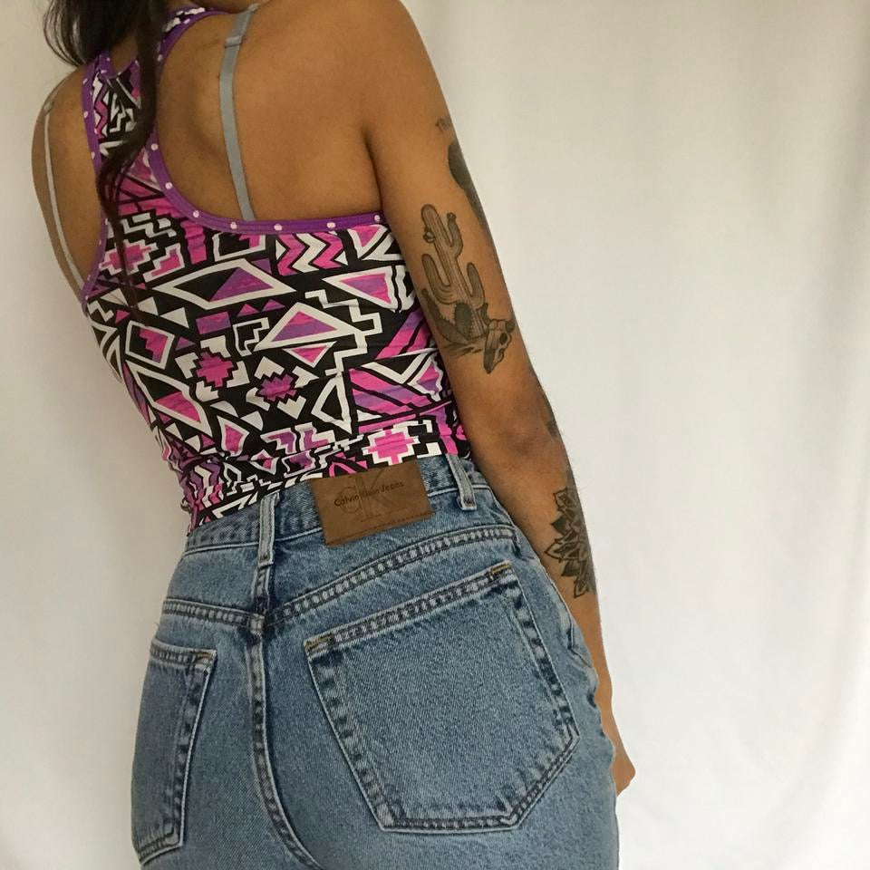 unique vintage whimsy 90s y2k SPEEDO swim top