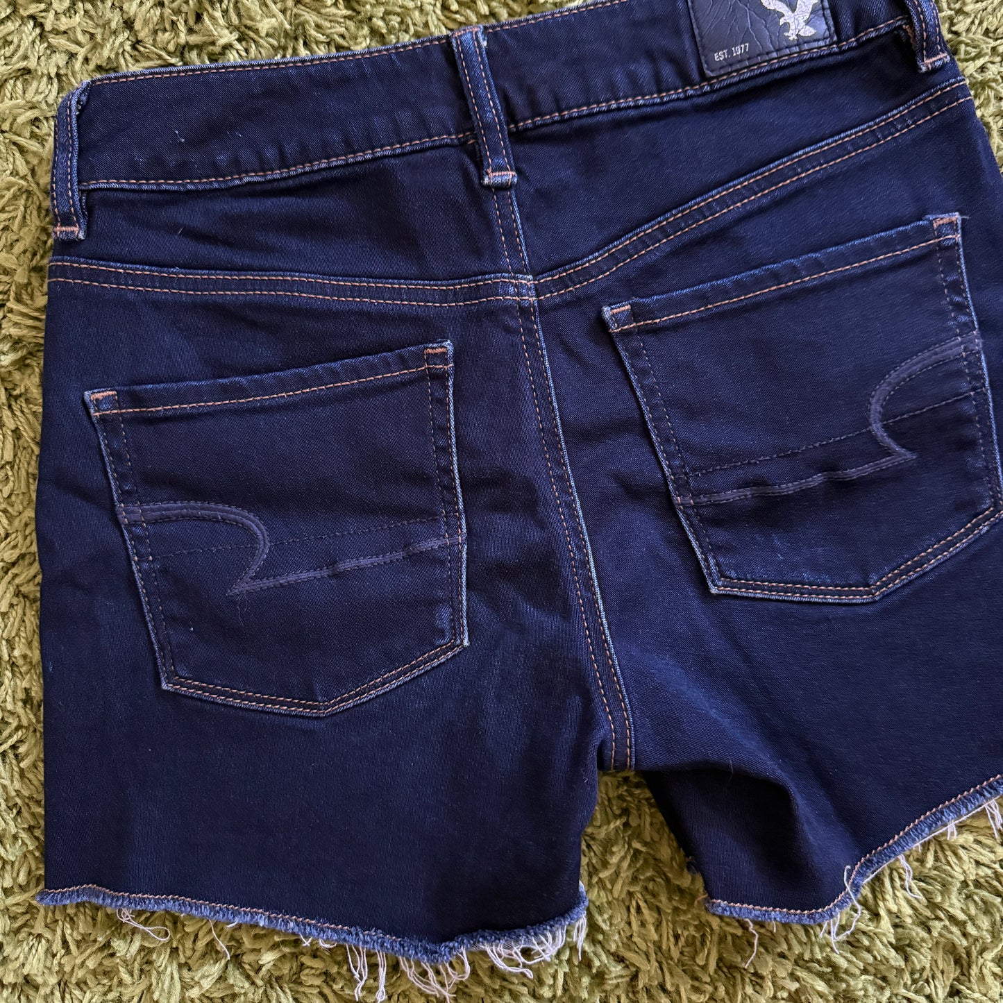 whimsy 90s y2k AMERICAN EAGLE OUTFITTERS denim shorts